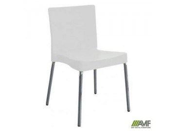Стул Корсика алюм пластик белый