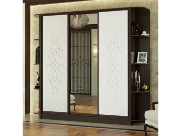 Шкаф-купе трехдверная МДФ Роял / Зеркало от 150см MebelStar