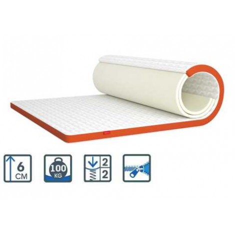 Матрас топпер Flip Orange/Оранж MatroLuxe