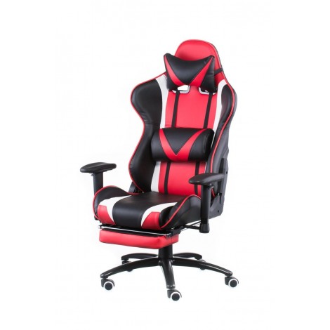 Геймерське крісло ExtrеmеRacе black / rеd with footrеst Special4You
