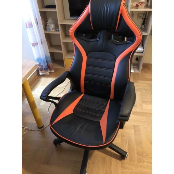 Геймерское кресло Game black/orange