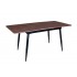 Стол обеденный Eagle  silent black deep red 1200 1600 h750 EAGLE