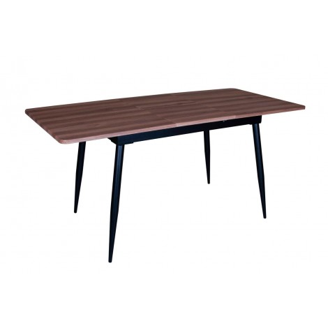 Стол обеденный Eagle  silent black deep red 1200 1600 h750 EAGLE