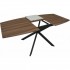 Стол обеденный Eagle  solere black brown 1400 1800 h850 EAGLE