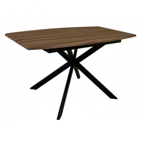 Стол обеденный Eagle  solere black brown 1400 1800 h850 EAGLE
